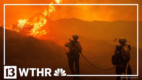 California Wildfire Sparks Thousands Of Evacuations (Photos).
